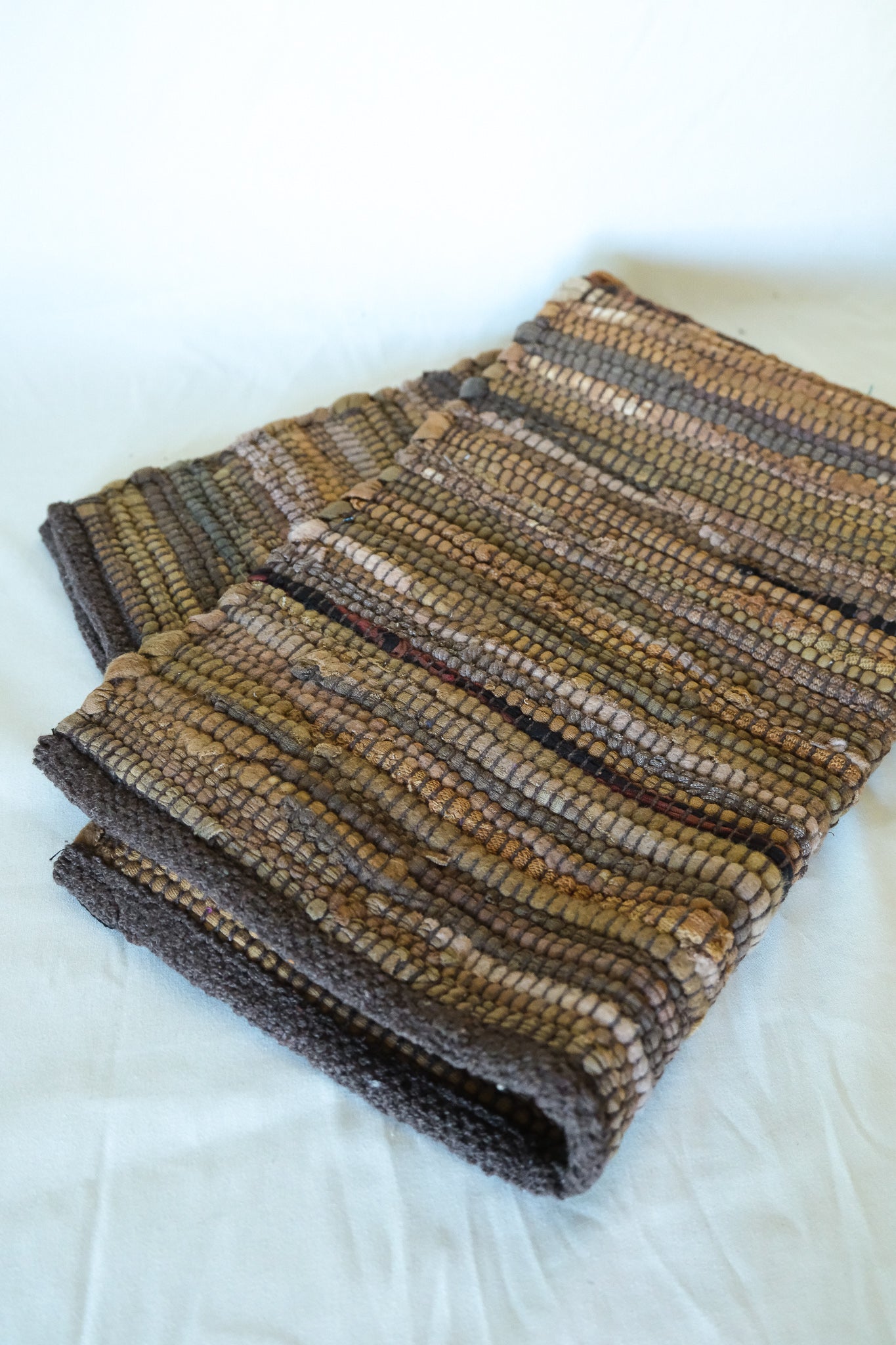 Brown Woven Rug
