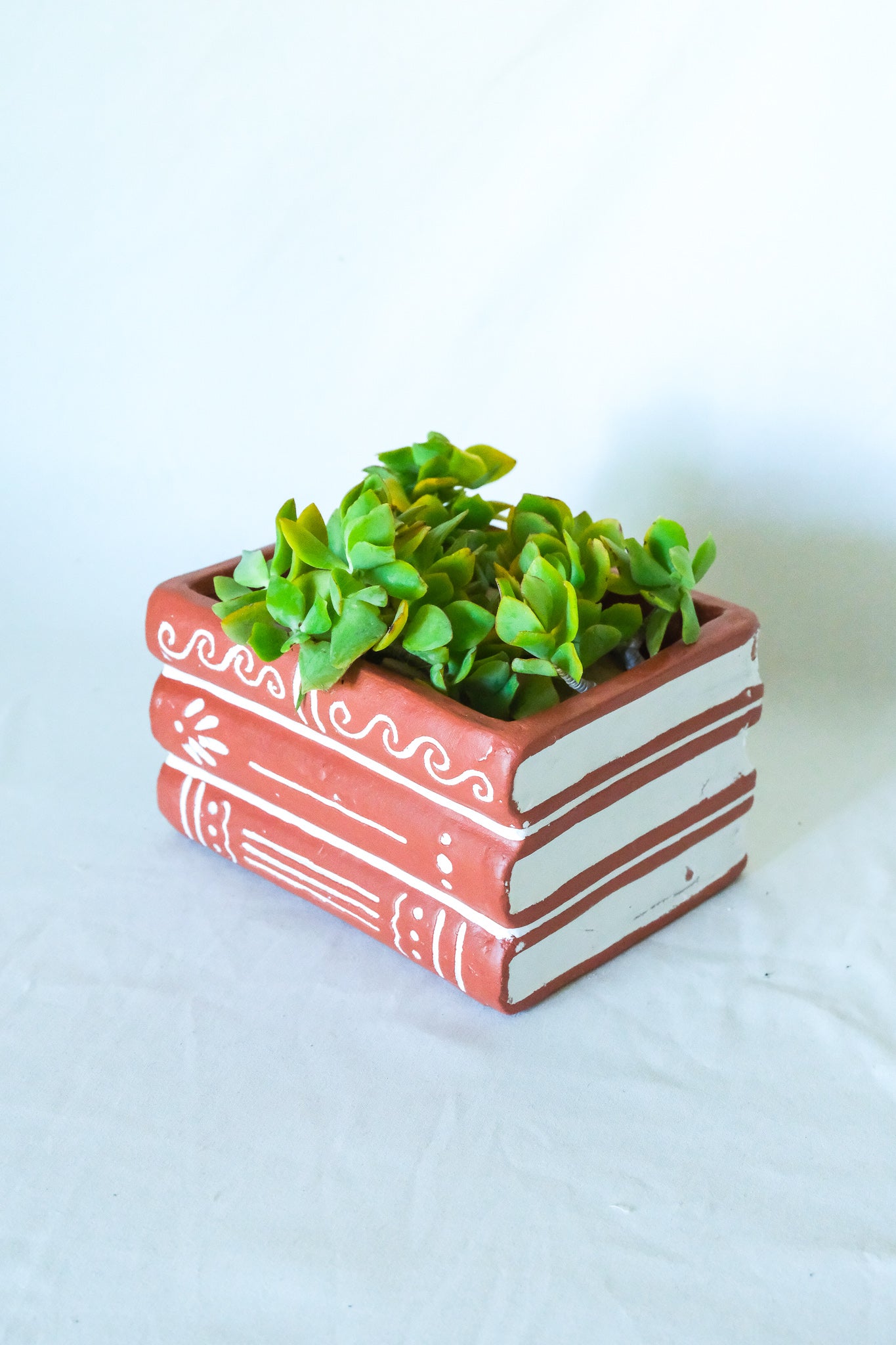 Terra Cotta Book Planter