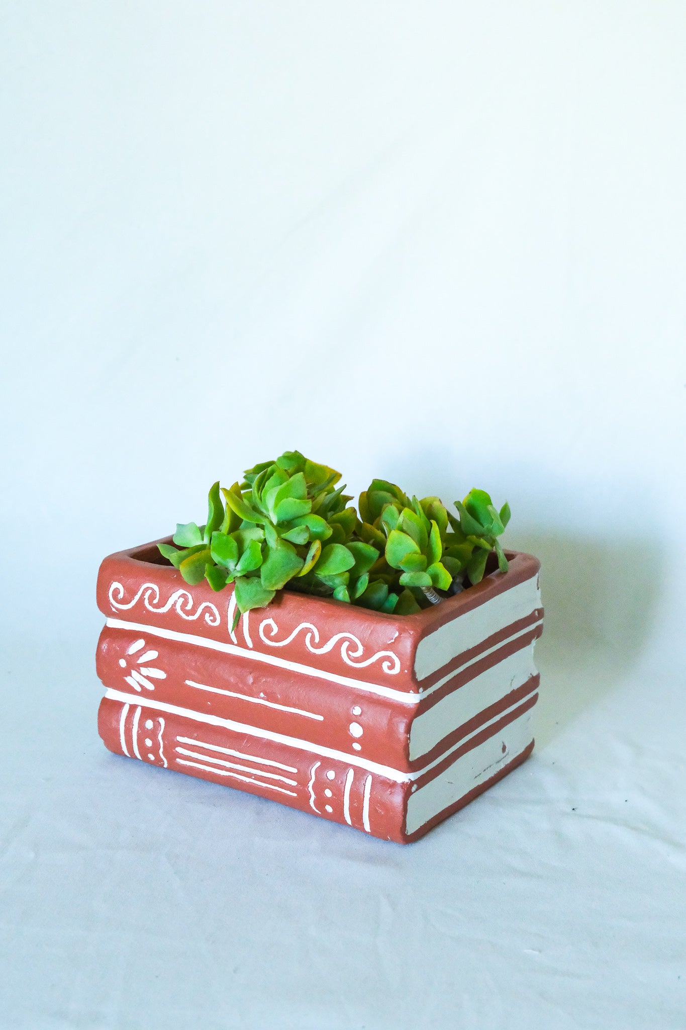 Terra Cotta Book Planter