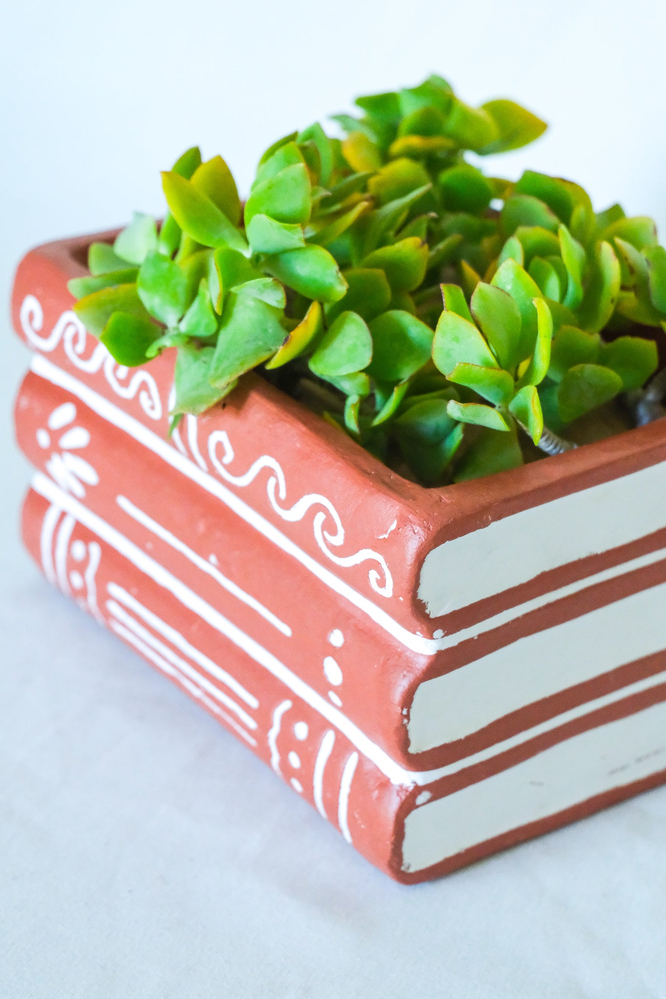 Terra Cotta Book Planter