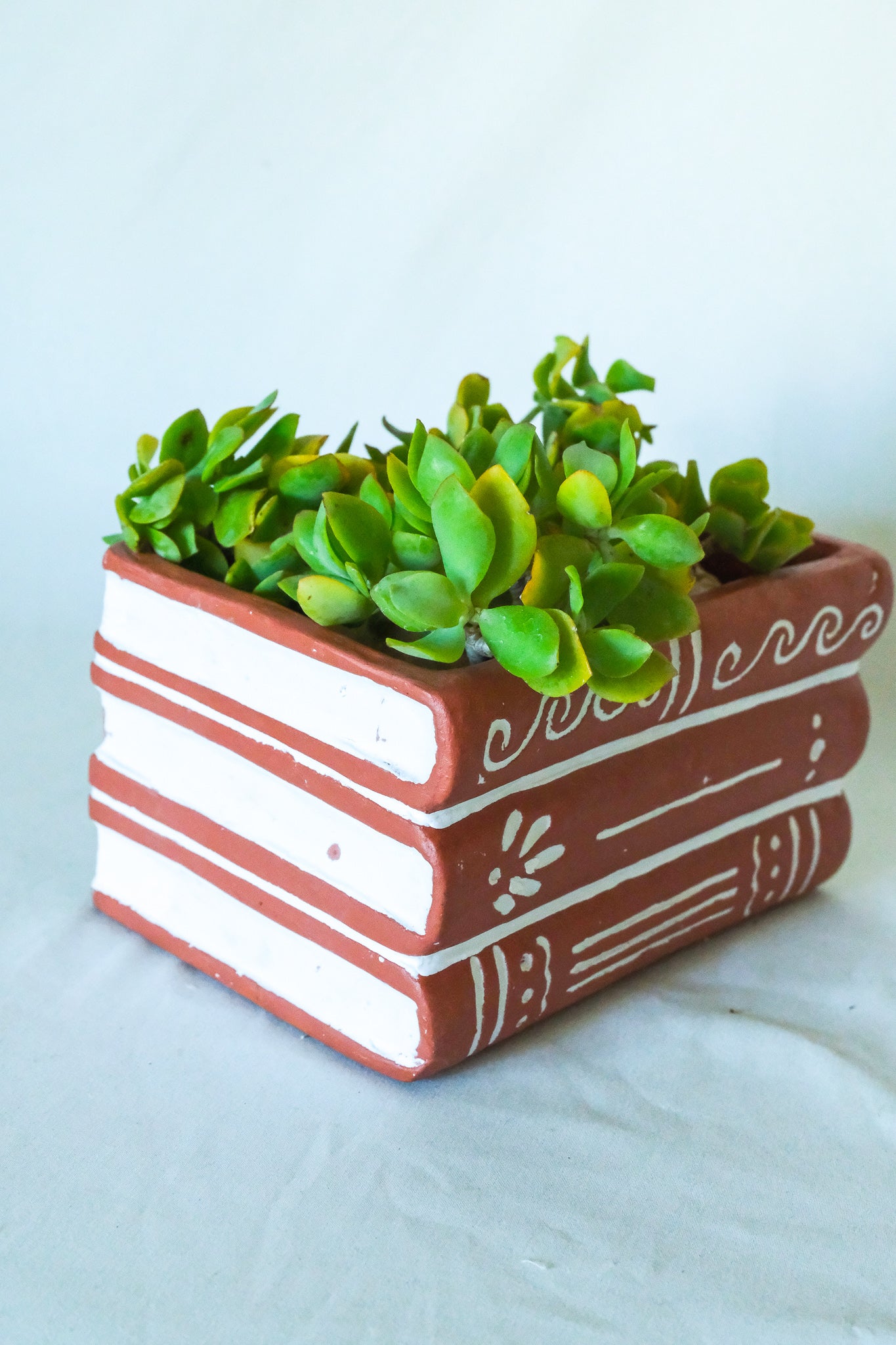 Terra Cotta Book Planter