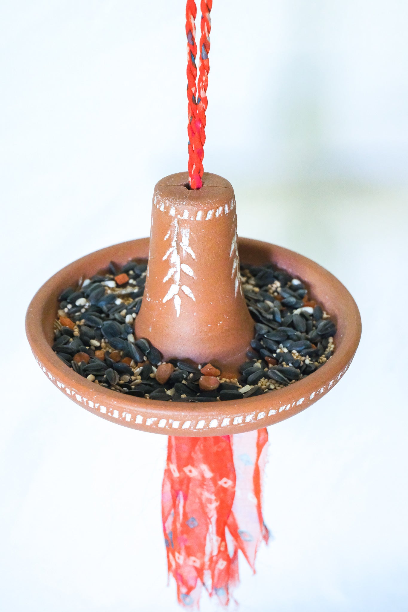 Terra Cotta Bird Feeder
