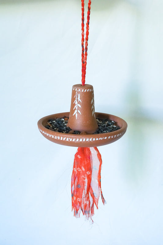 Terra Cotta Bird Feeder