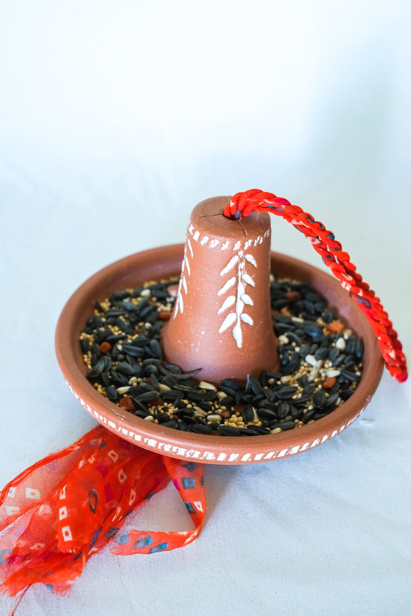 Terra Cotta Bird Feeder