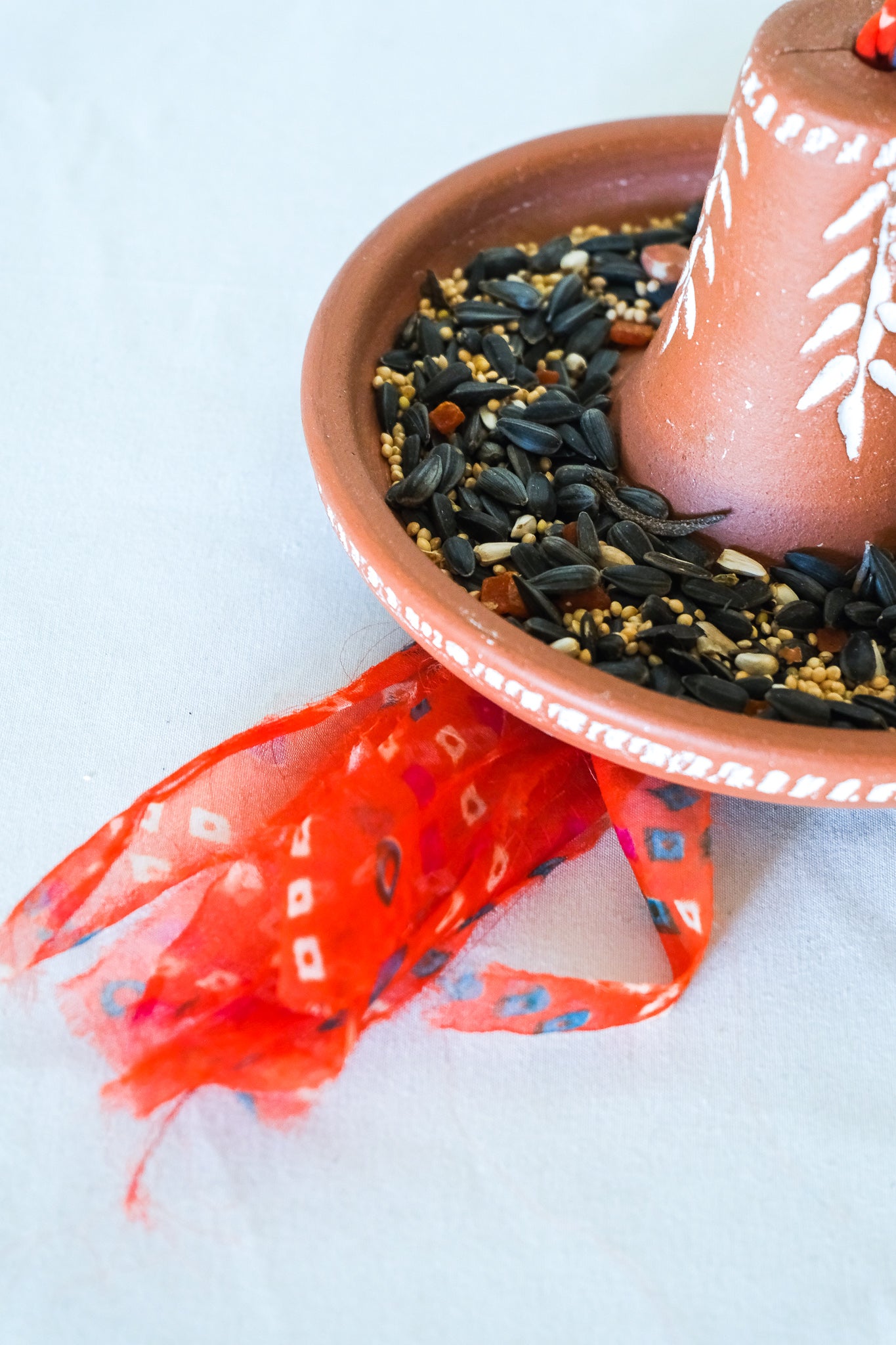 Terra Cotta Bird Feeder