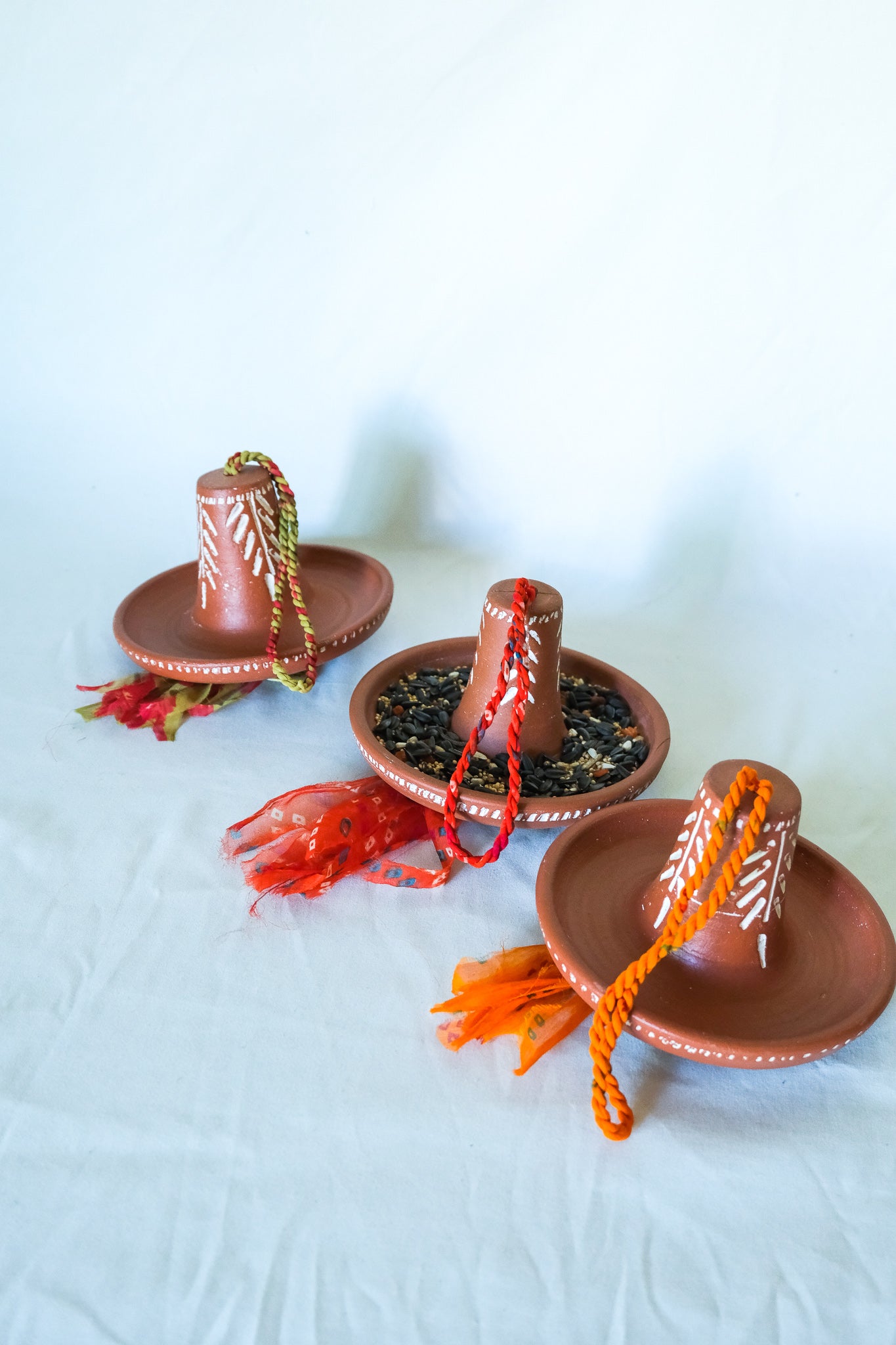 Terra Cotta Bird Feeder
