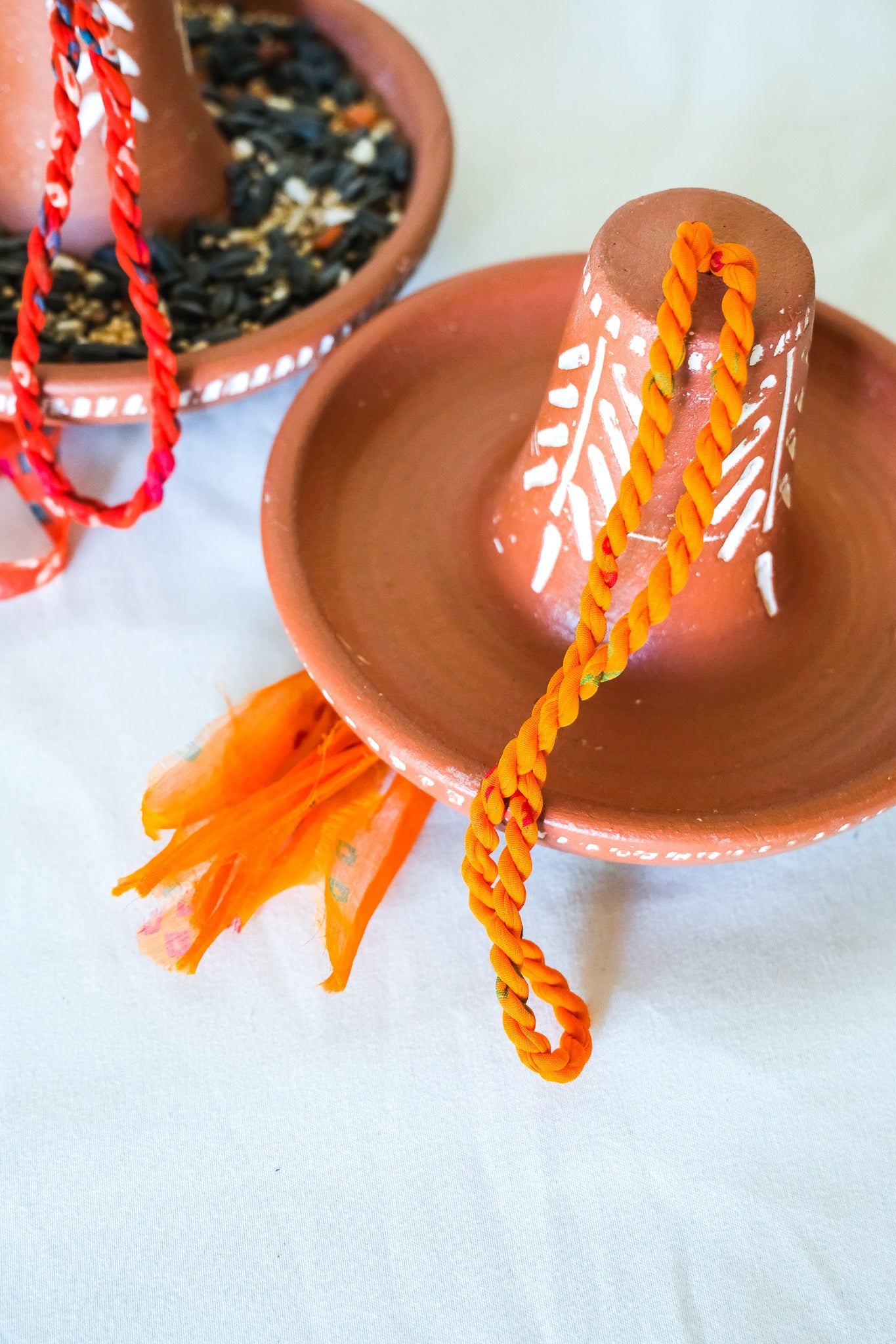 Terra Cotta Bird Feeder
