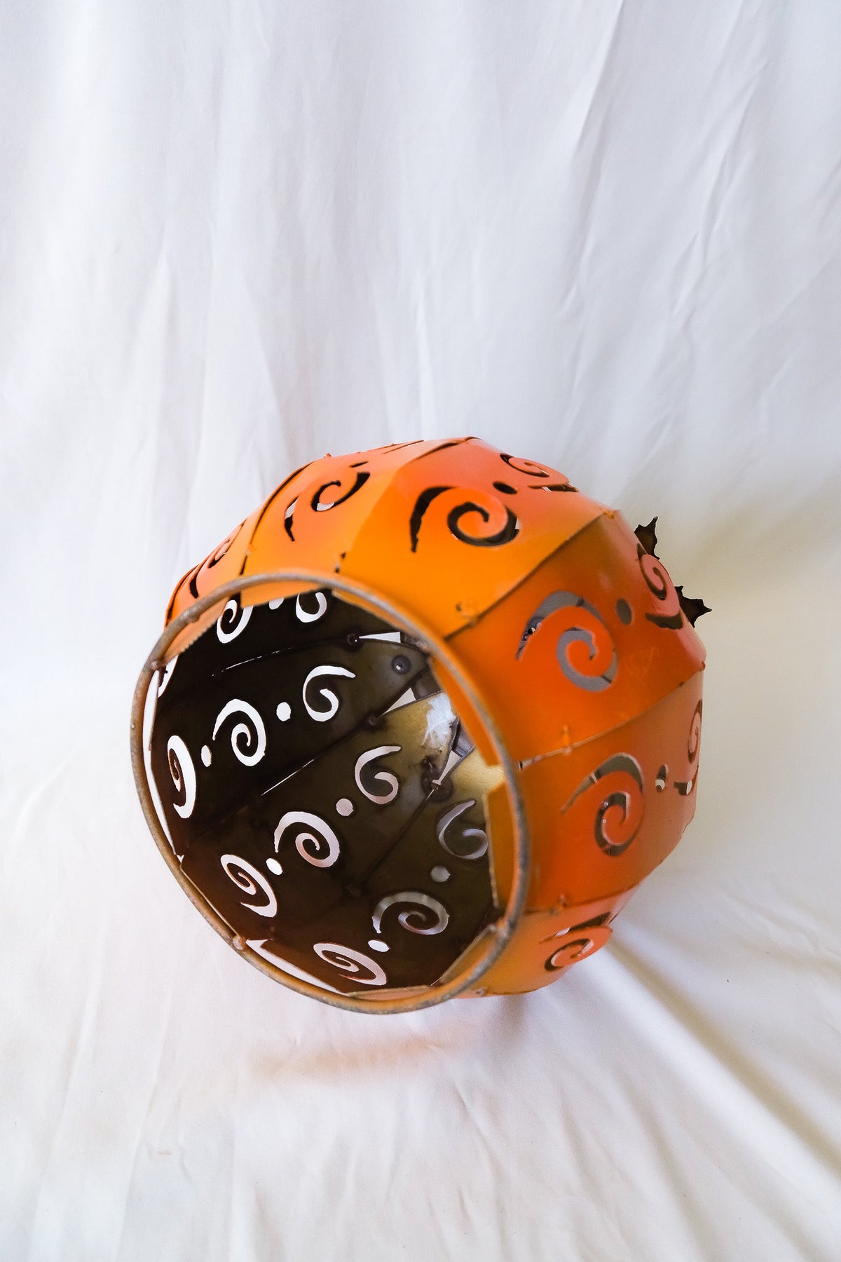 Metal Pumpkin Lantern