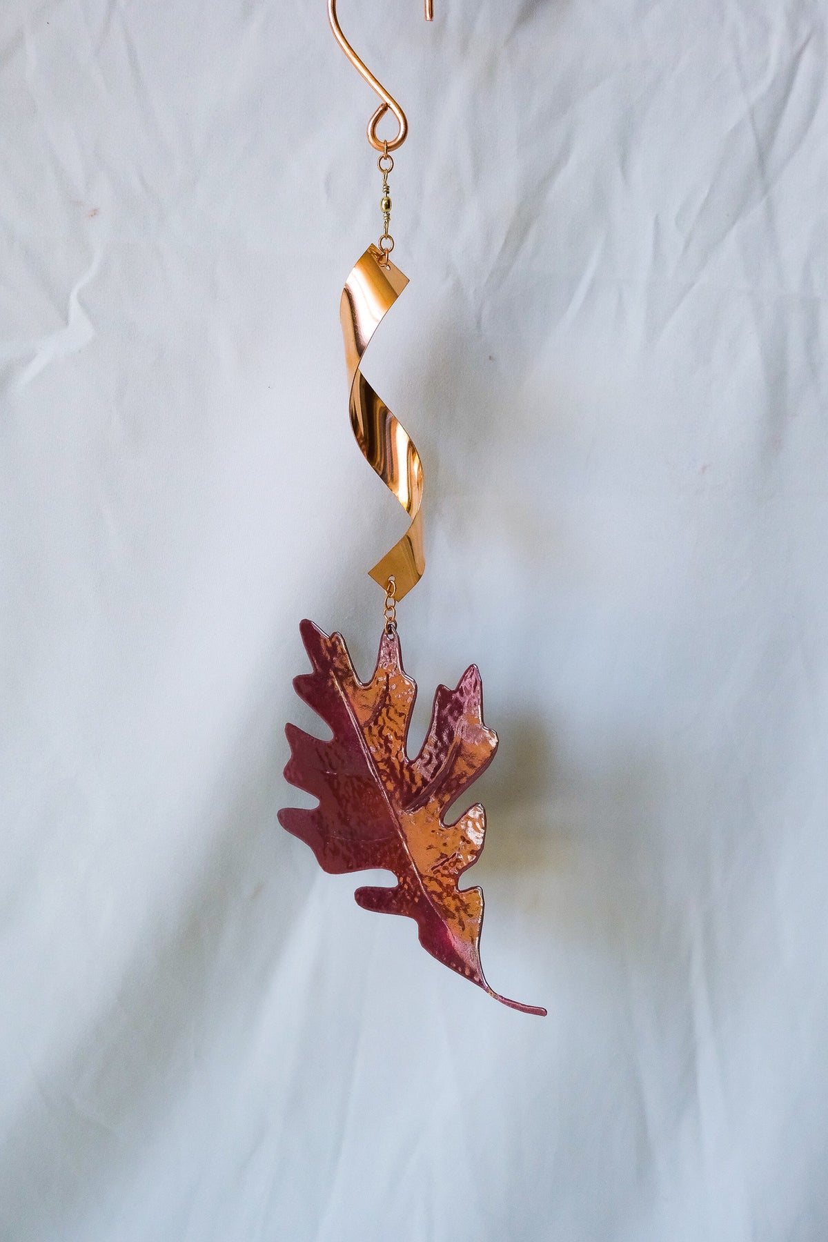Copper Enamel Leaf Spinner