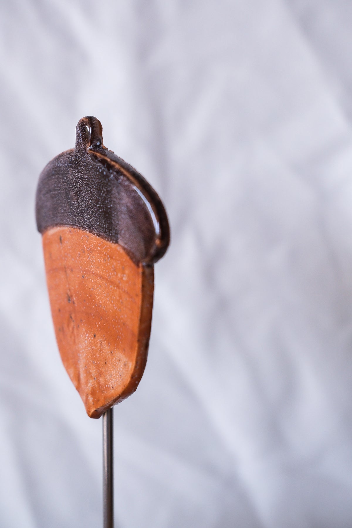 Acorn Garden Stake