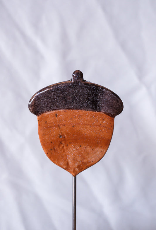 Acorn Garden Stake