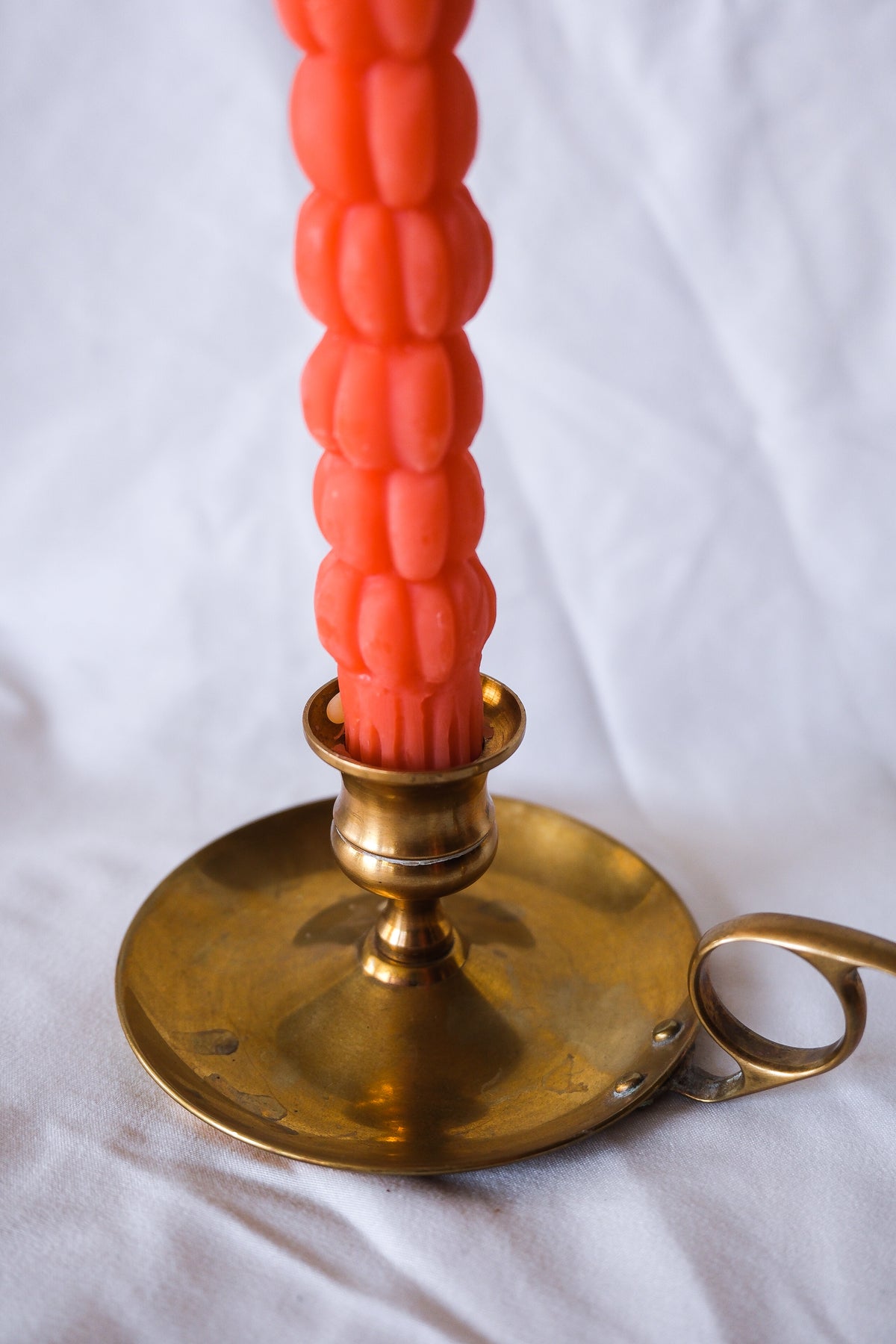 Pumpkin Taper Candles