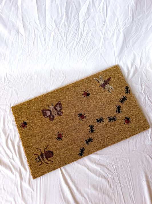 Garden Bugs Doormat