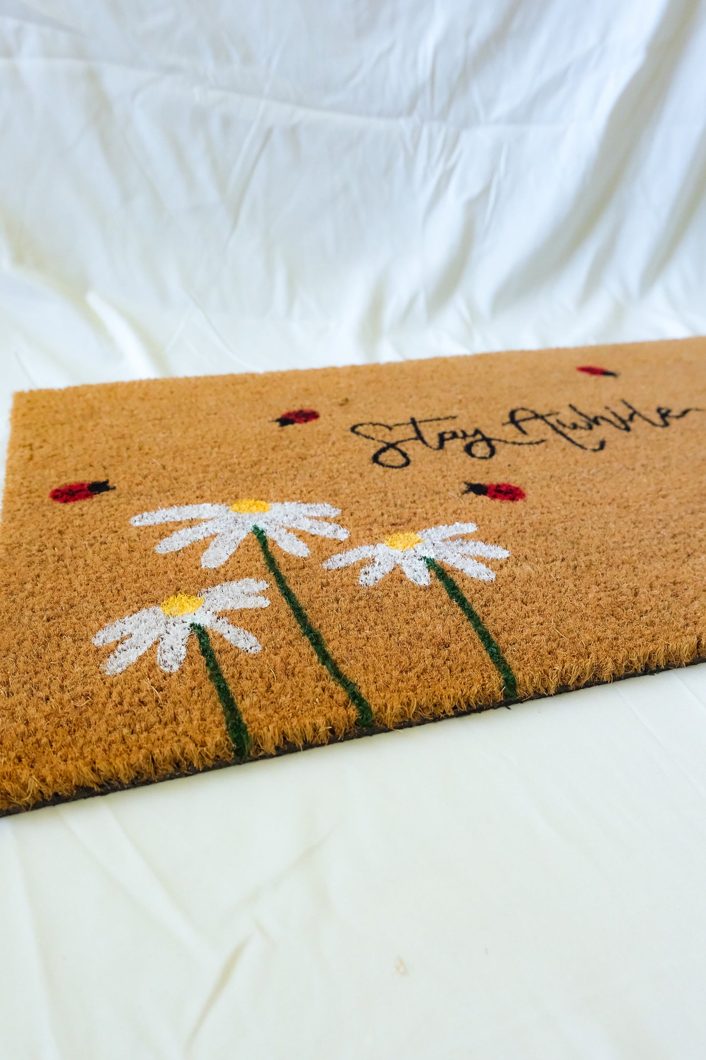 Stay Awhile Doormat