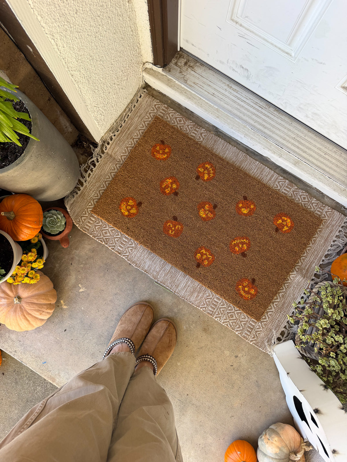 Pumpkin Patch Doormat