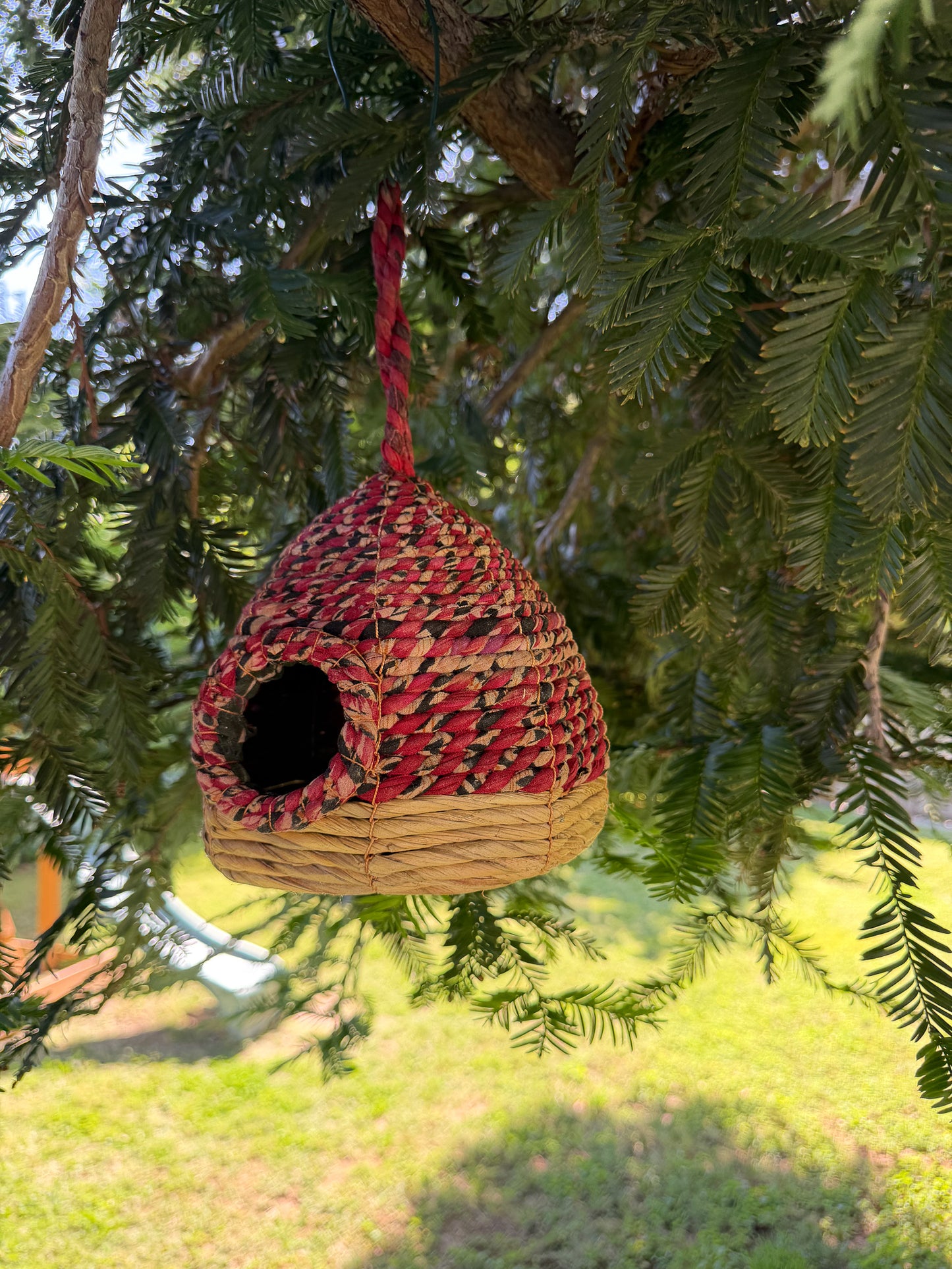 Handwoven Birdhouse