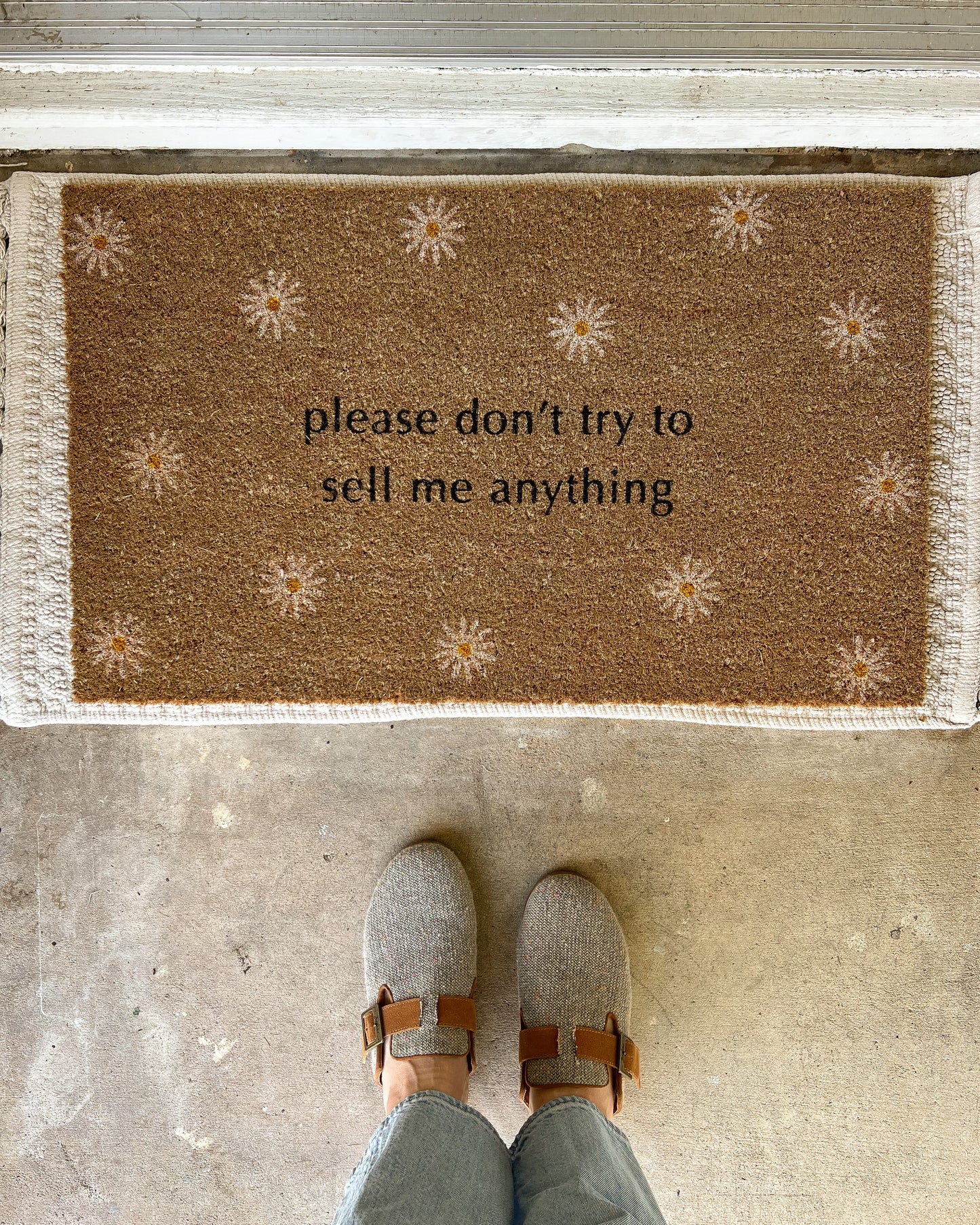 No Soliciting Doormat (PRE-ORDER)