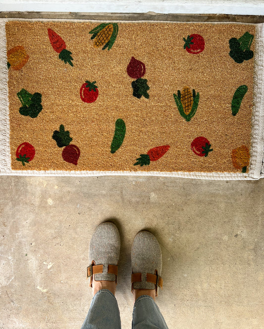 Garden Veggie Doormat (PRE-ORDER)