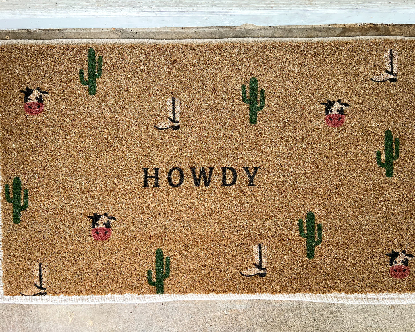 Howdy Doormat (PRE-ORDER)