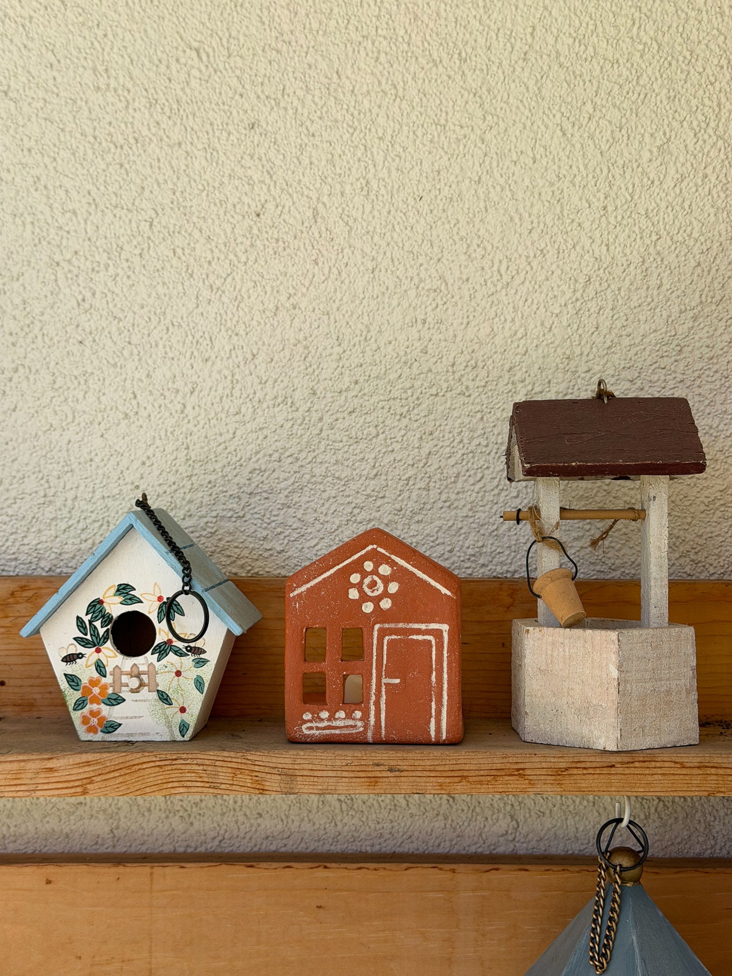 Terra Cotta House Tea Light Holder