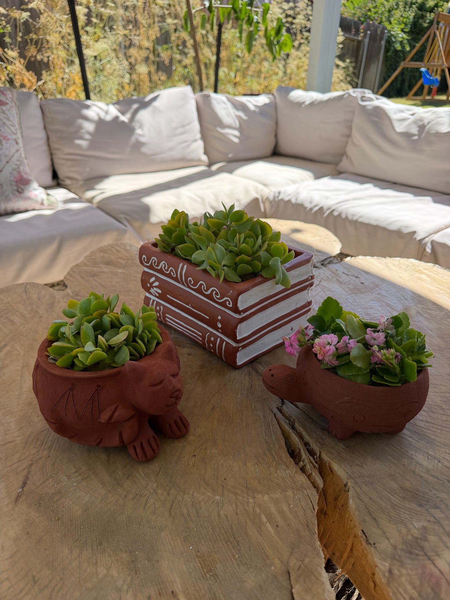Terra Cotta Book Planter