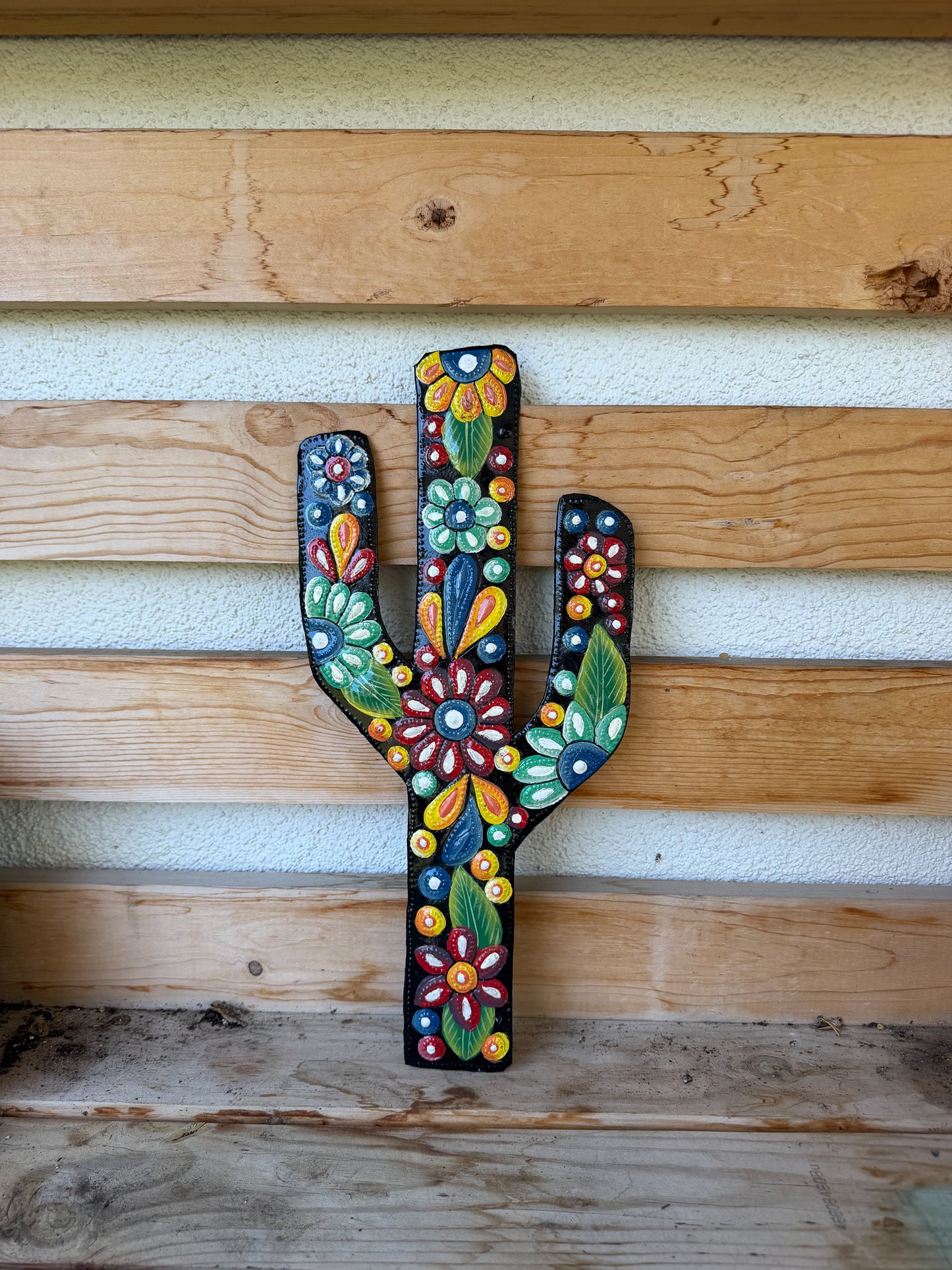 Metal Cactus Wall Art